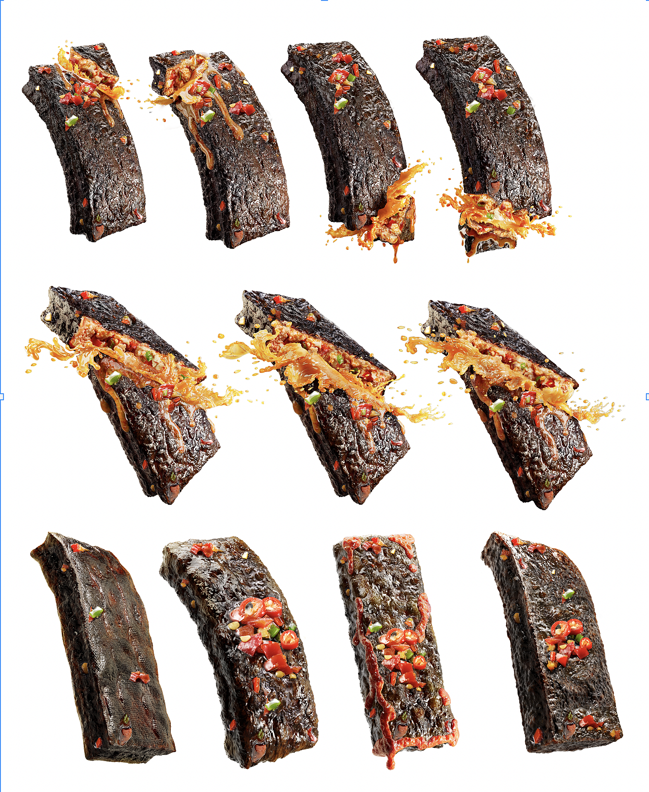 3D超写实食品渲染，臭豆腐（图ZNDA2MjU2NzEy） - 其他三维 - 站酷设计师下海的建模师原创素材 - 站酷ZCOOL