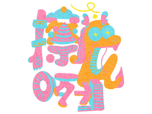 《常乐之州 · 说来话常》常州方言系列动态文字插画