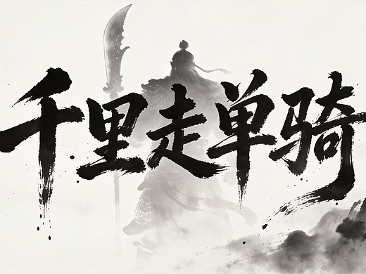 单骑·画骨