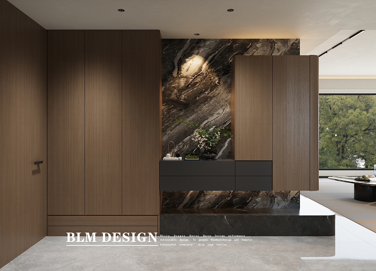 意式-白龙马效果图（图ZNDA2MjcwODAw） - 家装设计 - 站酷设计师小鱼吐泡泡泡泡泡原创素材 - 站酷ZCOOL