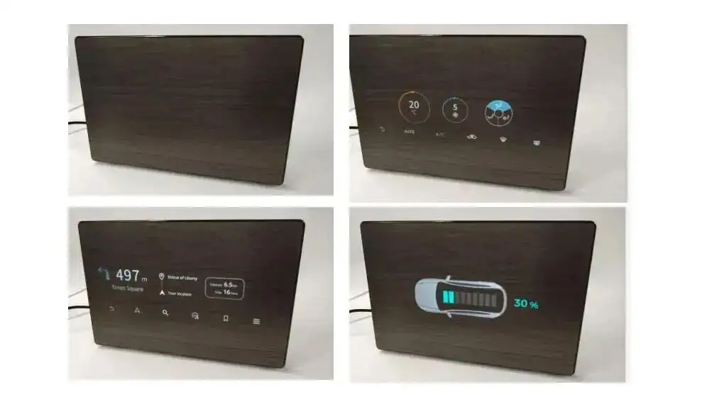 汽车木纹隐藏显示屏大火！背后15家供应商揭秘（图ZMTU1ODA5Njg=） - 资讯 - 站酷设计师CMF设计军团原创素材 - 站酷ZCOOL