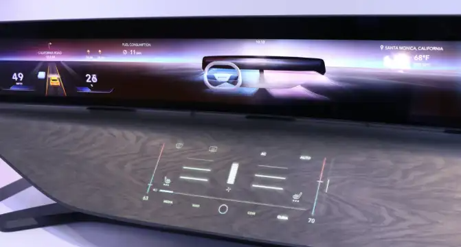 汽车木纹隐藏显示屏大火！背后15家供应商揭秘（图ZMTU1ODA5NTI=） - 资讯 - 站酷设计师CMF设计军团原创素材 - 站酷ZCOOL