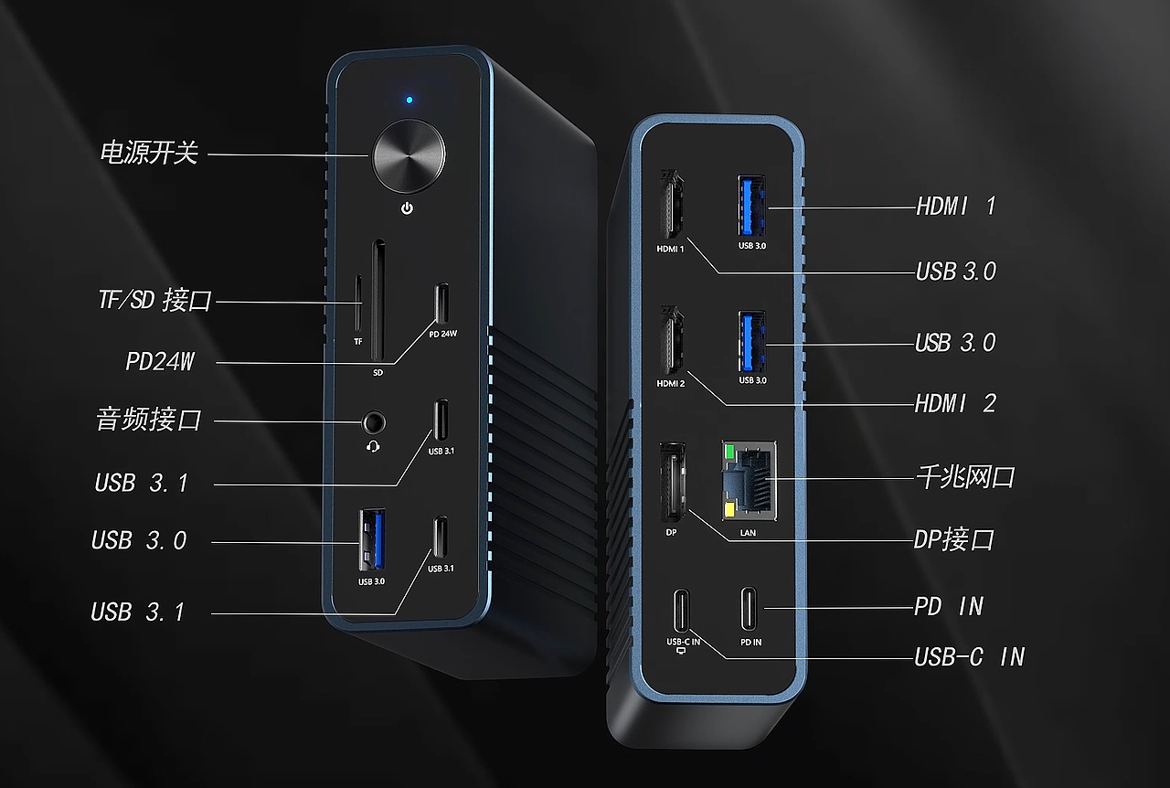 极幻数字 | 拓展坞三维动画-数码科技-产品动画（图ZNDA2Mjc3NTIw） - 动画/影视 - 站酷设计师极幻数字科技原创素材 - 站酷ZCOOL