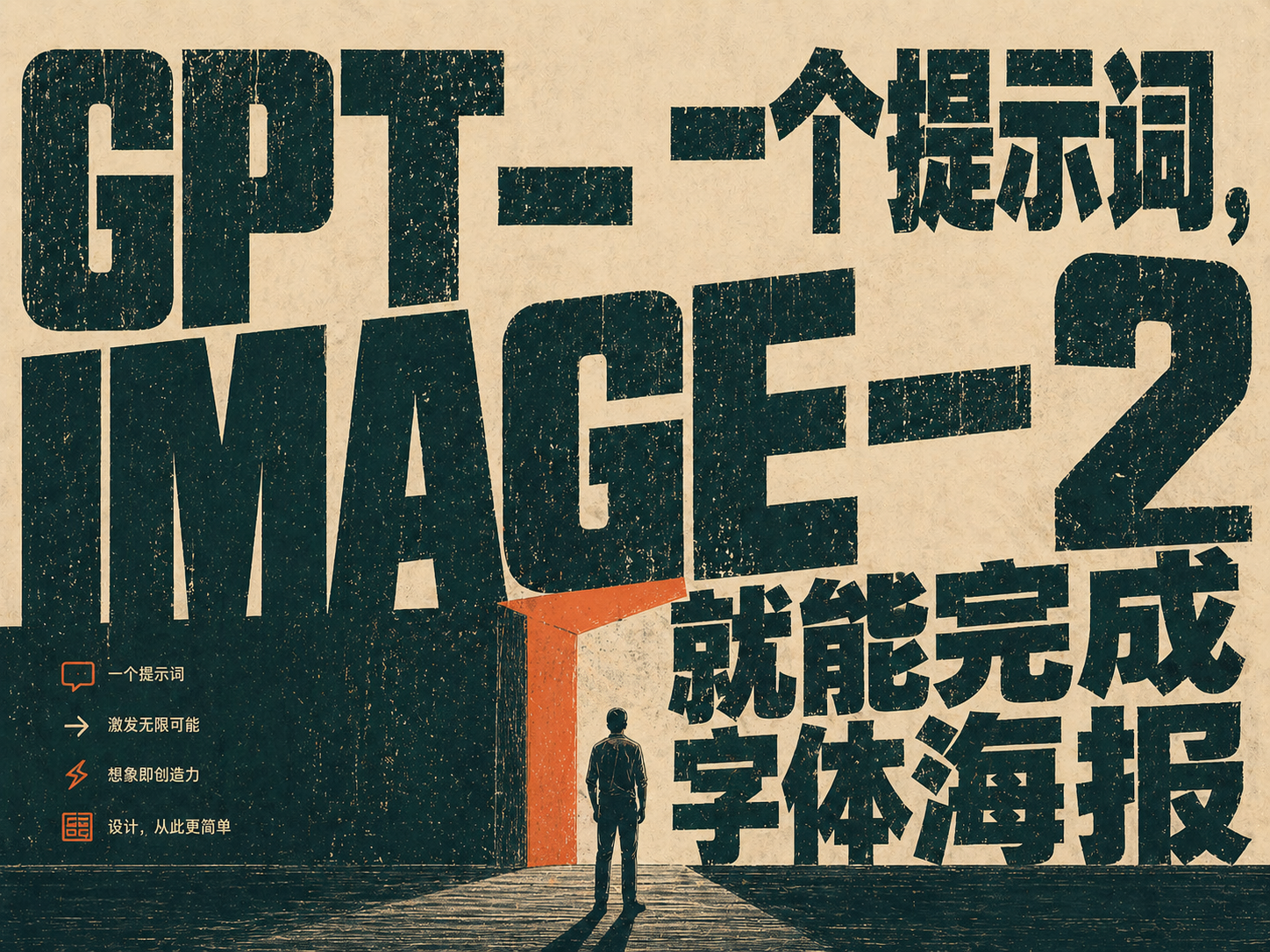 GPT Image 2 一个提示词，就能完成字体海报（图ZMTU1ODE5Mjg=） - 观点 - 站酷设计师智明了智明原创素材 - 站酷ZCOOL