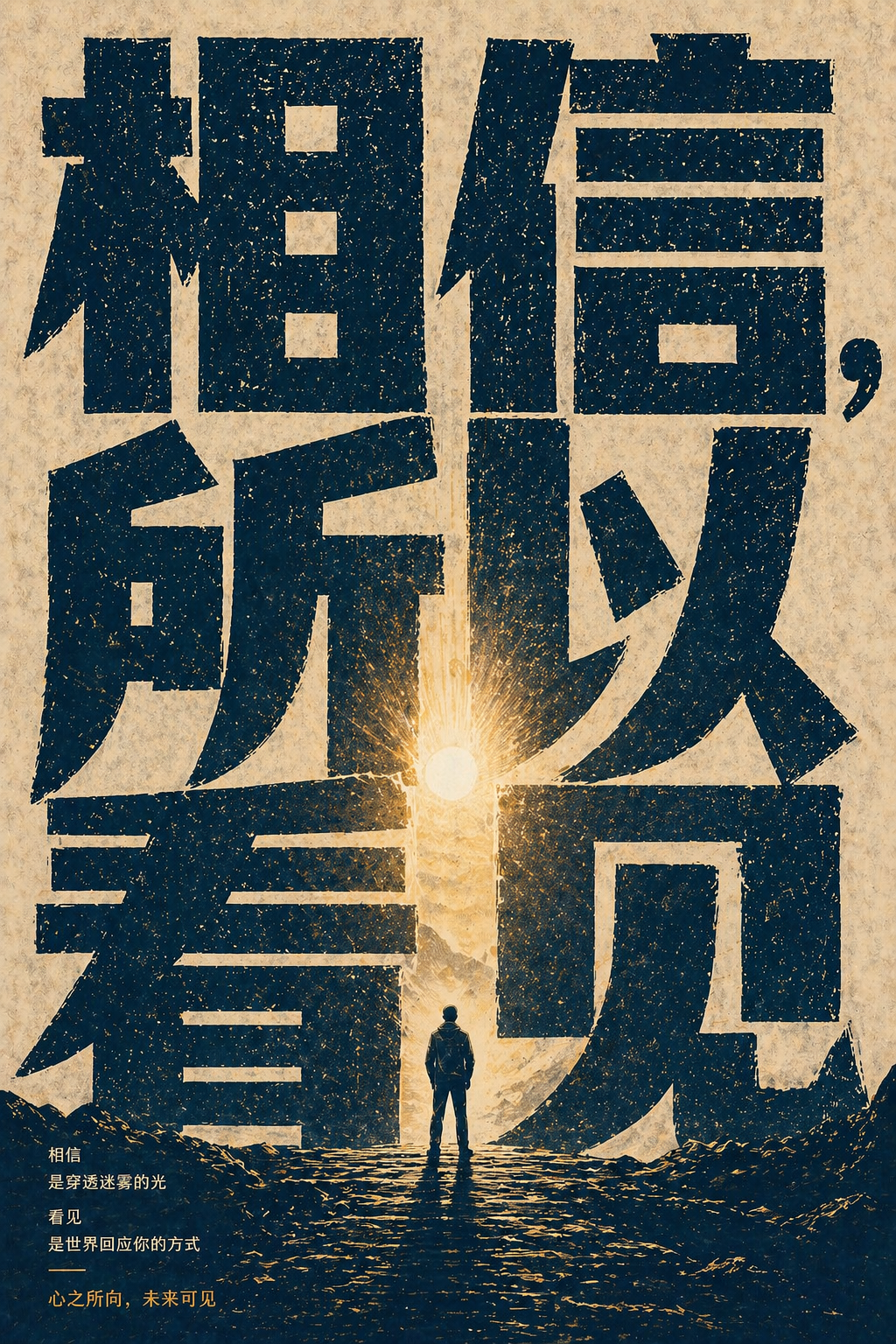 GPT Image 2 一个提示词，就能完成字体海报（图ZMTU1ODE5NDg=） - 观点 - 站酷设计师智明了智明原创素材 - 站酷ZCOOL