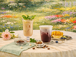 东边植造｜夏季🌿饮品拍摄如何打造油画感？