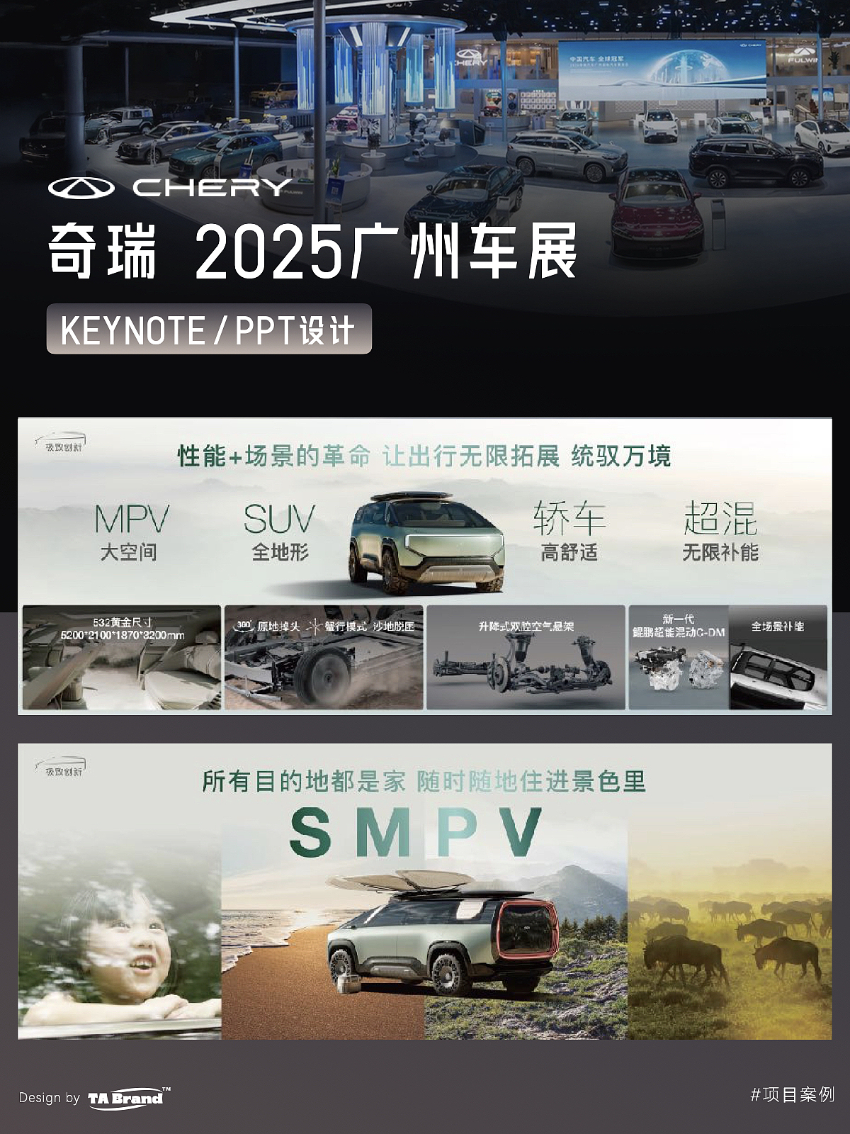 CHERY奇瑞 2025广州车展 发布会KEYNOTE/PPT设计（图ZNDA2MzAzMDg0） - PPT/Keynote - 站酷设计师TABrand原创素材 - 站酷ZCOOL