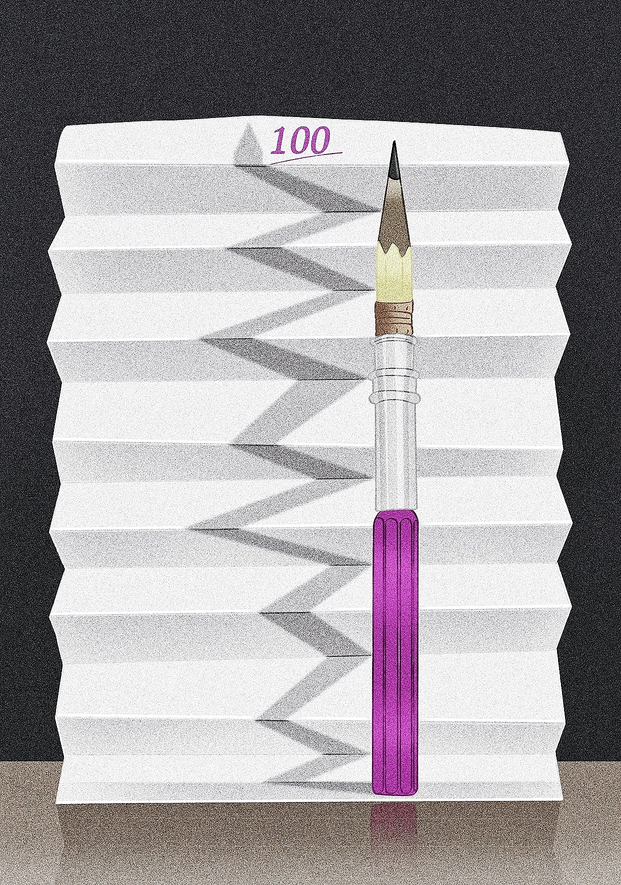 2026 ·《痕迹》系列插画 23（图ZNDA2MzAzNzA0） - 艺术插画 - 站酷设计师Magicle原创素材 - 站酷ZCOOL