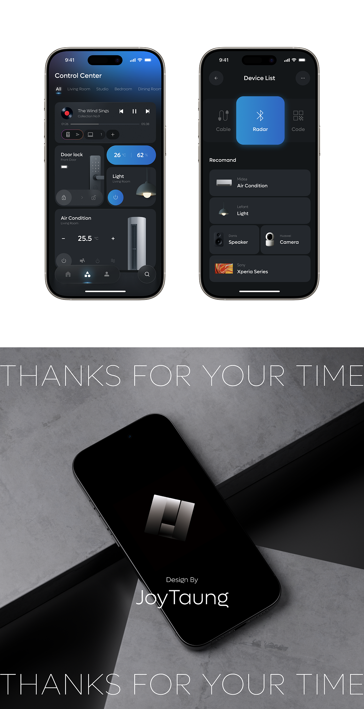 Skyarc智能家居APP（图ZNDA2MzA5MTcy） - APP界面 - 站酷设计师JoyTaung见唐原创素材 - 站酷ZCOOL