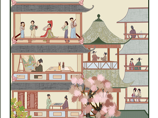 插画海报