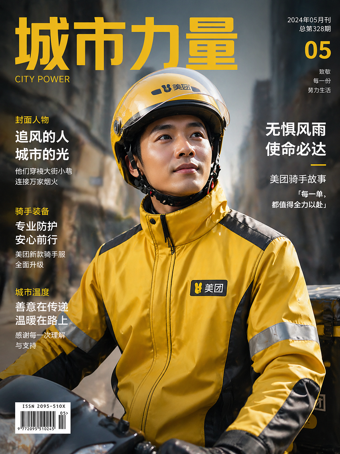 城市先锋-美团衣服（图ZNDA2MzEzODQ4） - AI作品 - 站酷设计师Gpaint原创素材 - 站酷ZCOOL