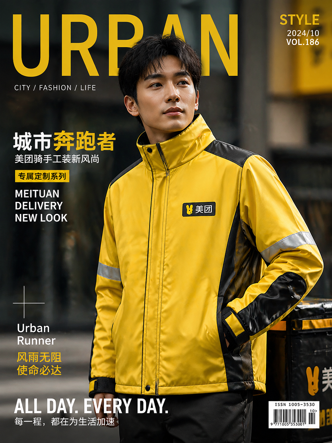 城市先锋-美团衣服（图ZNDA2MzEzODYw） - AI作品 - 站酷设计师Gpaint原创素材 - 站酷ZCOOL