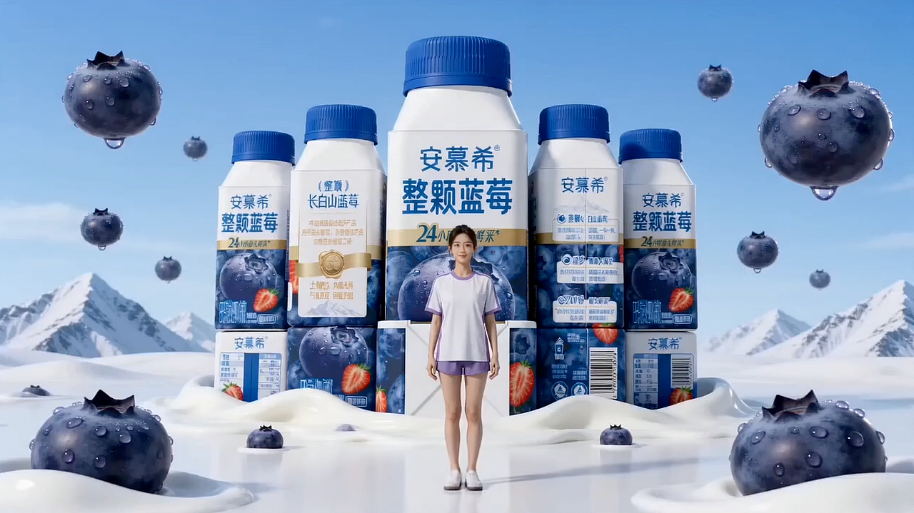 你的感官该苏醒了！一口整颗蓝莓酸奶秒穿...（图ZNDA2MzE0ODk2） - AI作品 - 站酷设计师简单琦原创素材 - 站酷ZCOOL