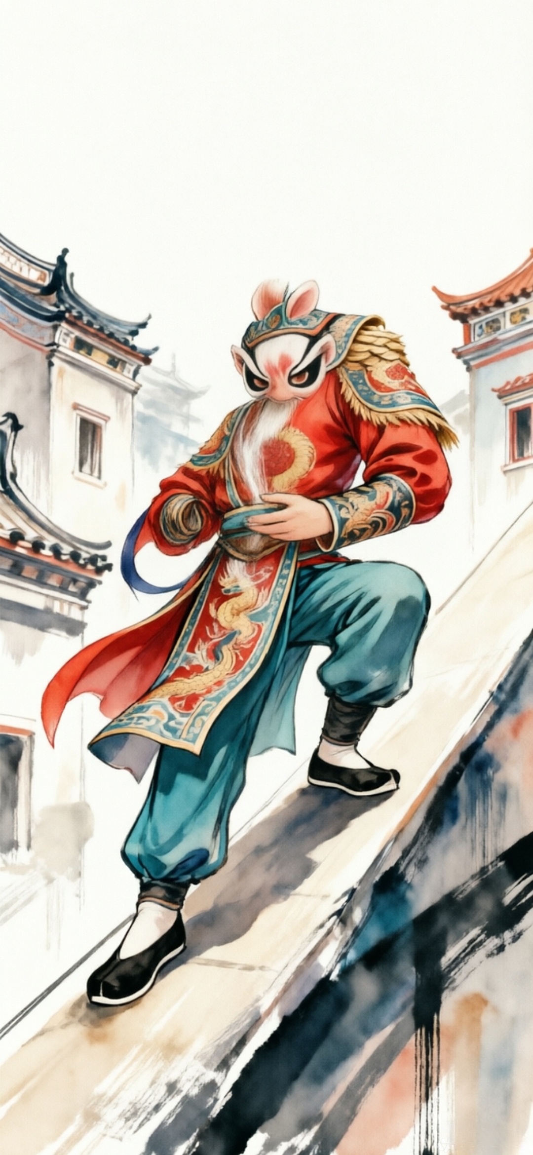 潮汕少年申请出战！当AI遇上功夫茶，这波国潮装修绝（图ZNDA2MzIwMTEy） - 概念设定 - 站酷设计师小江潮汕老宅设计原创素材 - 站酷ZCOOL