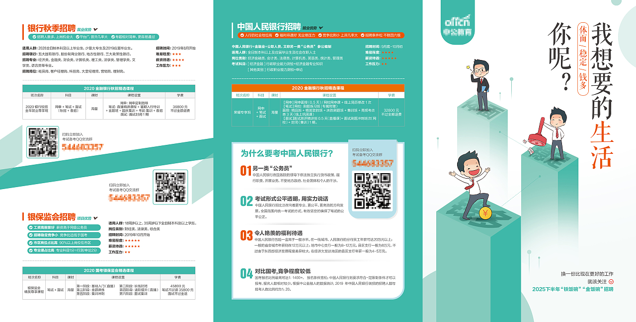 教培就业宣传折页（图ZNDA2MzI4OTk2） - 宣传物料 - 站酷设计师Jeony原创素材 - 站酷ZCOOL