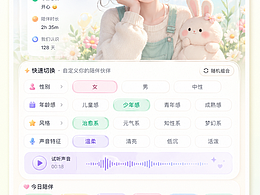 陪伴型APP-交互设计