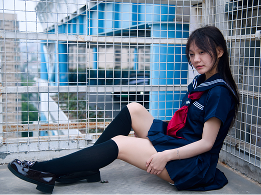 【天台水手服】不良少女