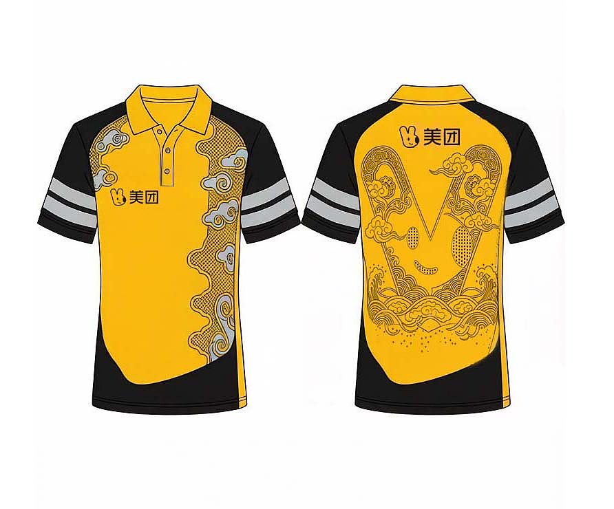 安全为基，国潮为韵 - 美团外卖骑手工装设计（图ZNDA2MzQwNjcy） - 其他服装 - 站酷设计师轻雨1原创素材 - 站酷ZCOOL