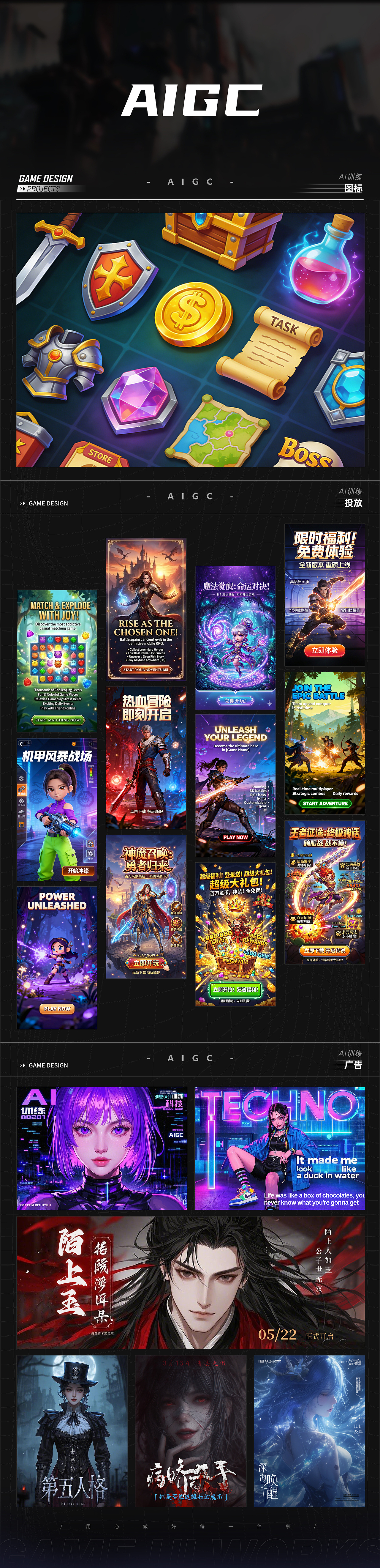 游戏作品集2026（图ZNDA2MzQ3MTE2） - 游戏UI - 站酷设计师zoelbx原创素材 - 站酷ZCOOL
