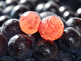 云南黑蜜葡萄水果拍攝|電商產(chǎn)品美食攝影|×鄭州密斯楊