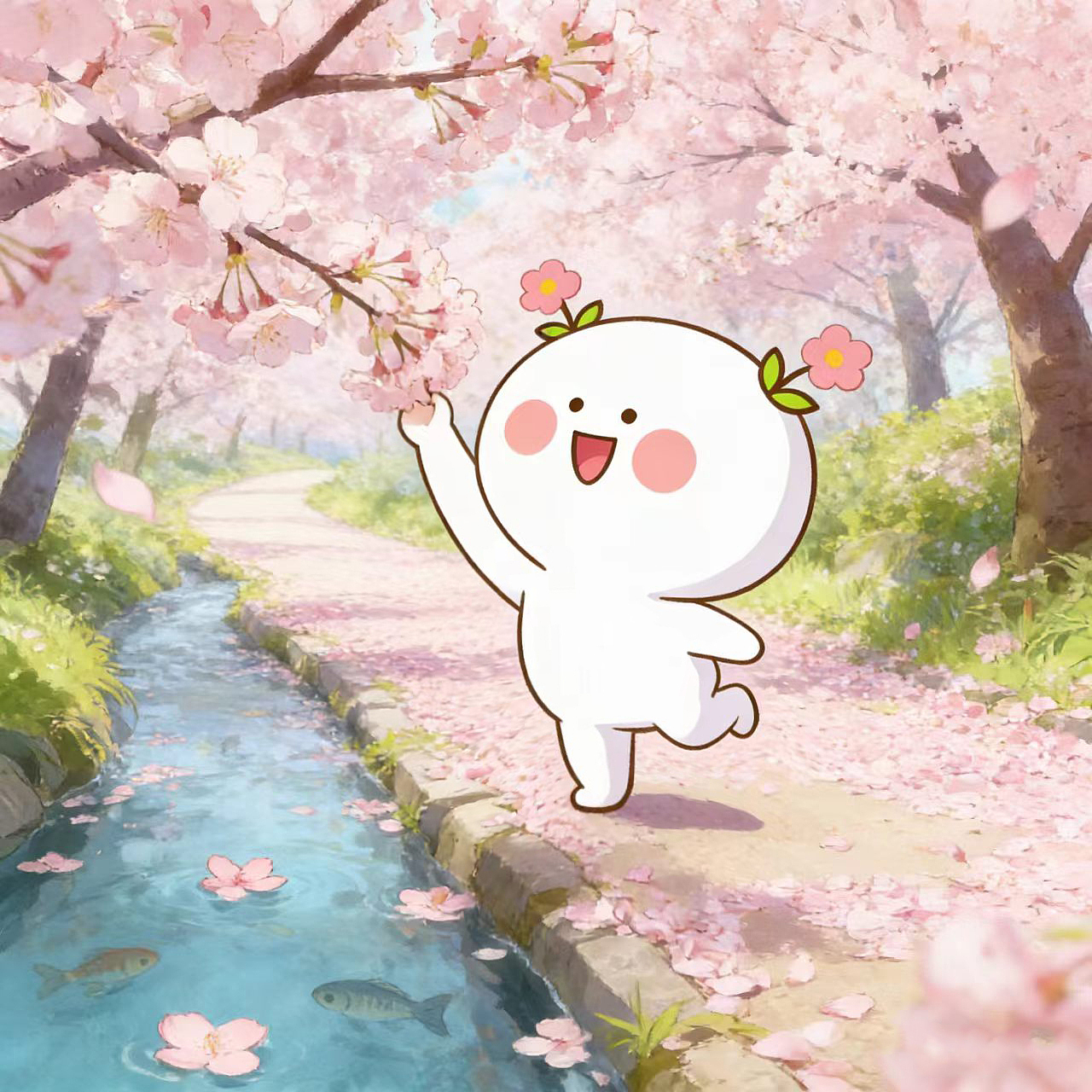 二花可爱头像壁纸~（图ZNDA2MzUzNzky） - 单幅漫画 - 站酷设计师仙粑原创素材 - 站酷ZCOOL