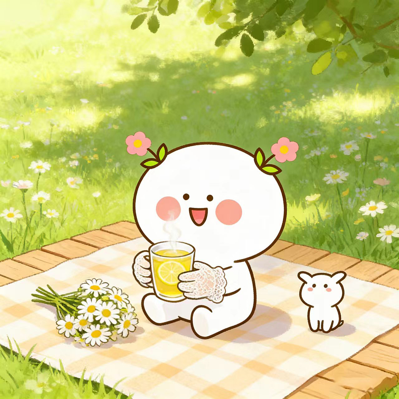 二花可爱头像壁纸~（图ZNDA2MzUzNzg0） - 单幅漫画 - 站酷设计师仙粑原创素材 - 站酷ZCOOL