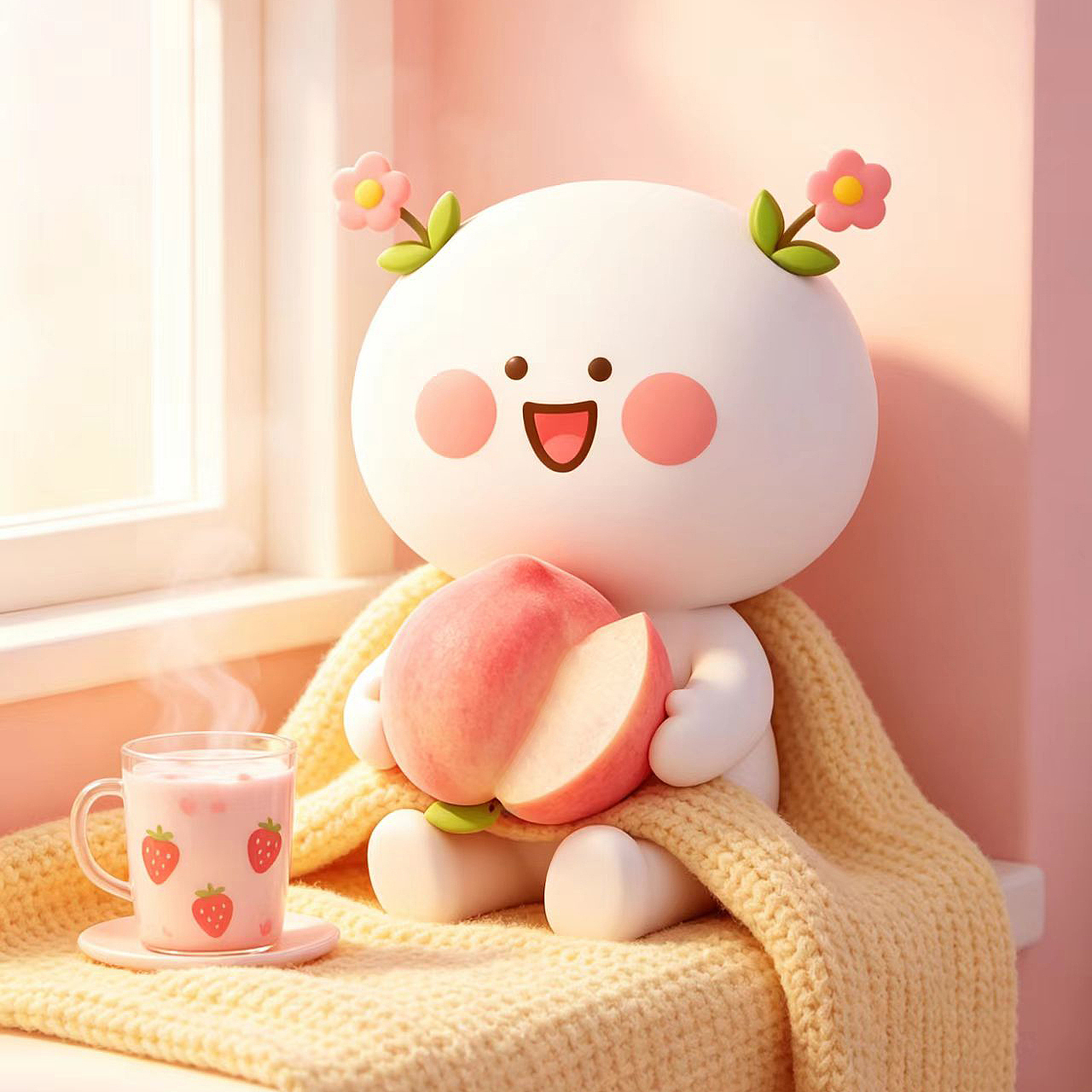 二花可爱头像壁纸~（图ZNDA2MzUzODM2） - 单幅漫画 - 站酷设计师仙粑原创素材 - 站酷ZCOOL