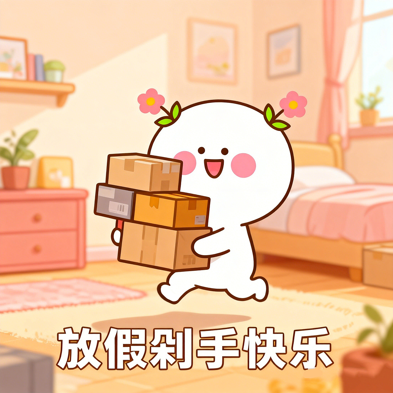 二花可爱表情合集（图ZNDA2MzU0MDM2） - 单幅漫画 - 站酷设计师仙粑原创素材 - 站酷ZCOOL