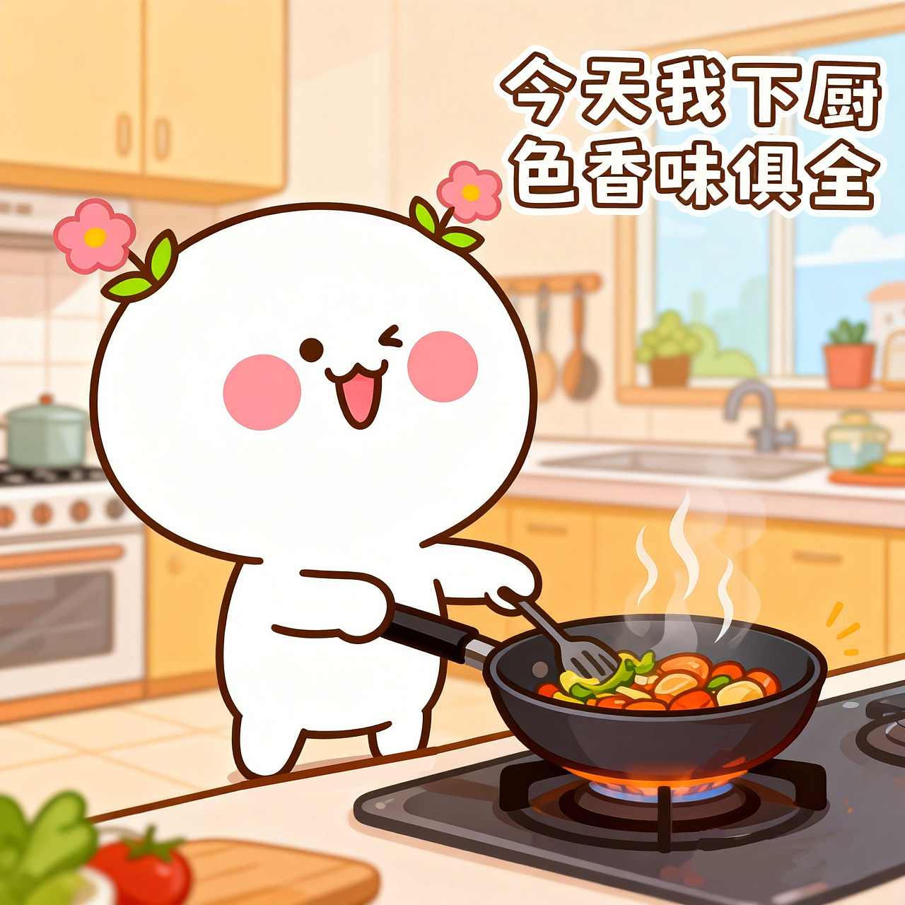 二花可爱表情合集（图ZNDA2MzUzOTg0） - 单幅漫画 - 站酷设计师仙粑原创素材 - 站酷ZCOOL