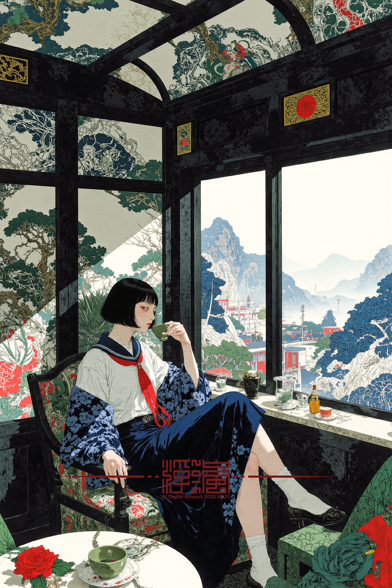 观止录（图ZNDA2MzU1OTAw） - AI作品 - 站酷设计师2015浮岚原创素材 - 站酷ZCOOL