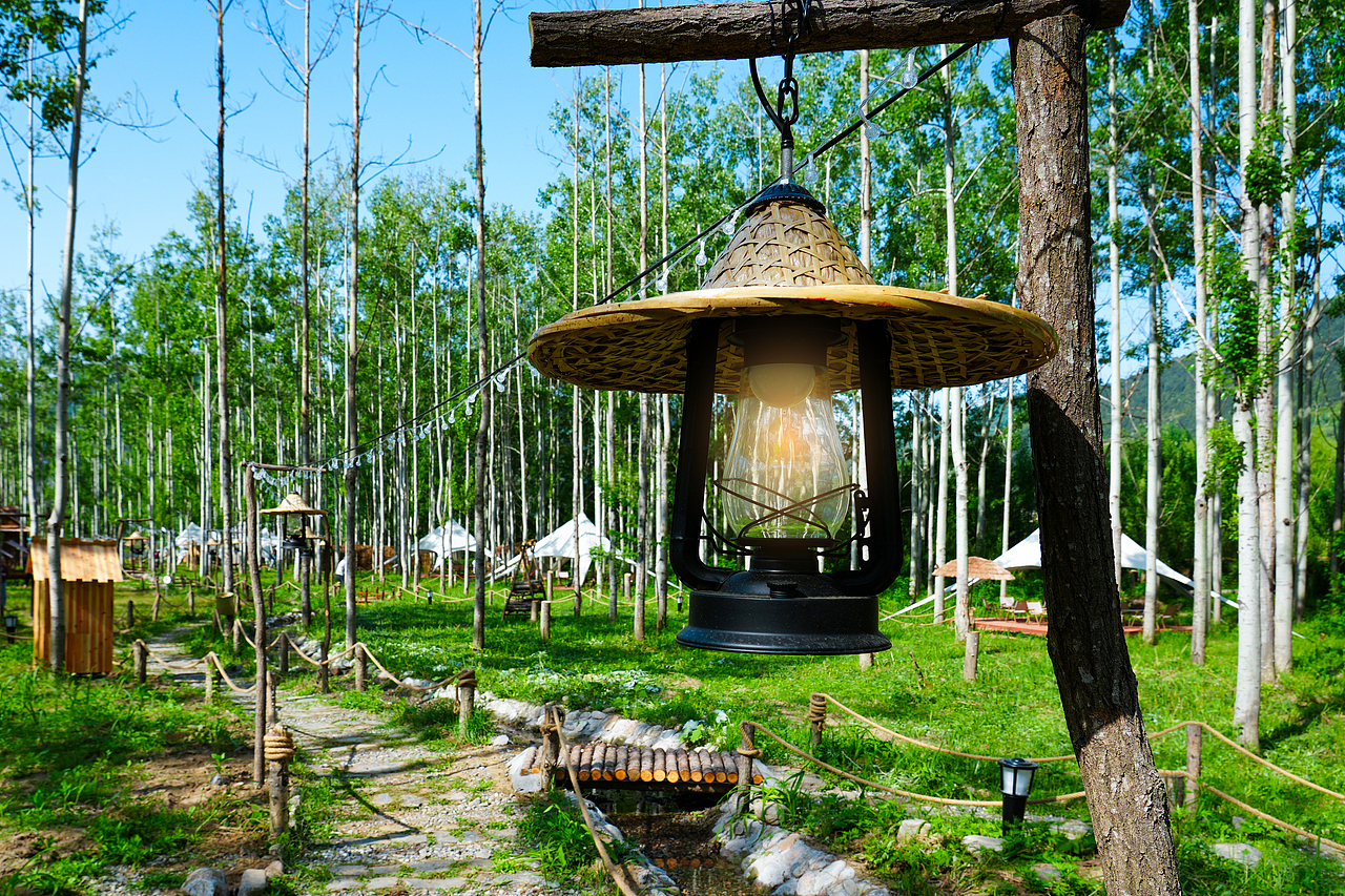 徽县江口村蝉鸣园露营基地（图ZNDA2MzU3NTMy） - 环境/建筑摄影 - 站酷设计师金徽高旭原创素材 - 站酷ZCOOL