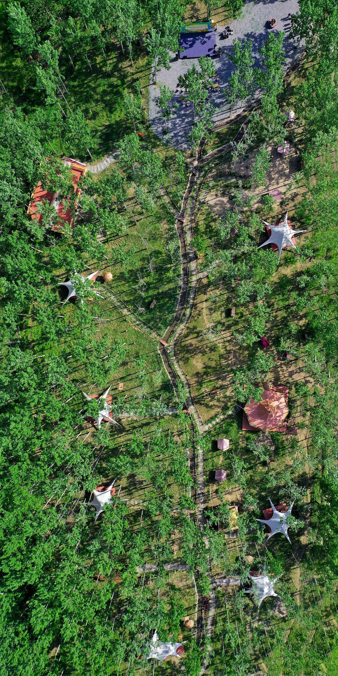 徽县江口村蝉鸣园露营基地（图ZNDA2MzU3NTI0） - 环境/建筑摄影 - 站酷设计师金徽高旭原创素材 - 站酷ZCOOL