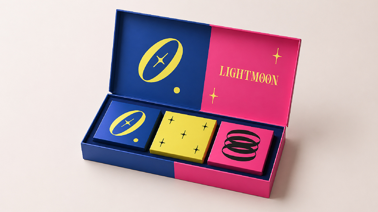 LIGHTMOON 月饼礼盒设计（图ZNDA2MzYxMTky） - 品牌 - 站酷设计师走魚_原创素材 - 站酷ZCOOL