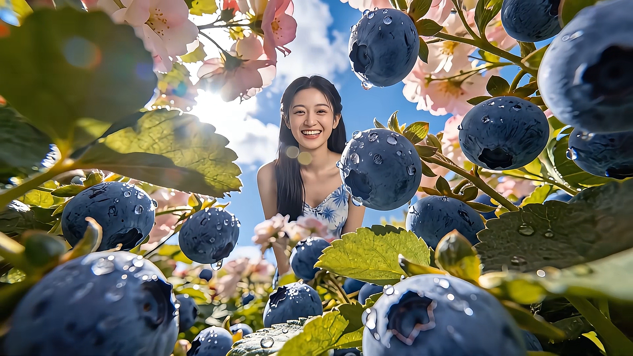 安慕希✕即梦整颗蓝莓酸奶AIGC创意广告（图ZNDA2MzY2ODY4） - AI作品 - 站酷设计师Marvlore原创素材 - 站酷ZCOOL