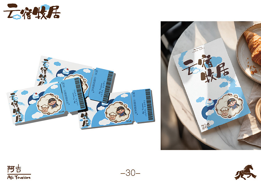 阿吉Aji Tourism文旅品牌（图ZNDA2MzY3MTgw） - 品牌 - 站酷设计师心里不下雨原创素材 - 站酷ZCOOL