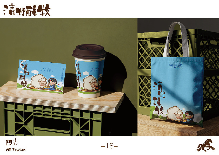 阿吉Aji Tourism文旅品牌（图ZNDA2MzY3MTMy） - 品牌 - 站酷设计师心里不下雨原创素材 - 站酷ZCOOL