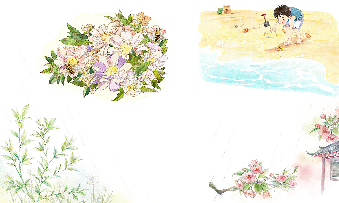 童书插图｜《探索与发现》1/2（已商用）（图ZNDA2MzcyMDQw） - 儿童插画 - 站酷设计师钟钟插画工作室原创素材 - 站酷ZCOOL