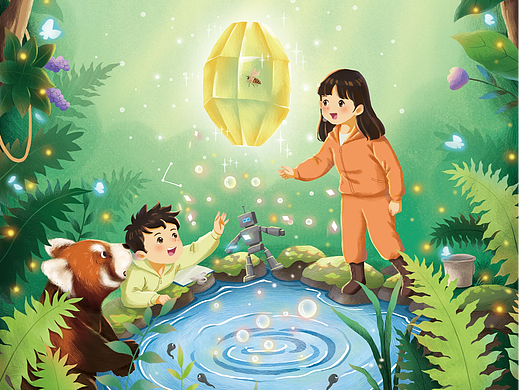 童书插图｜《探索与发现》1/2（已商用）