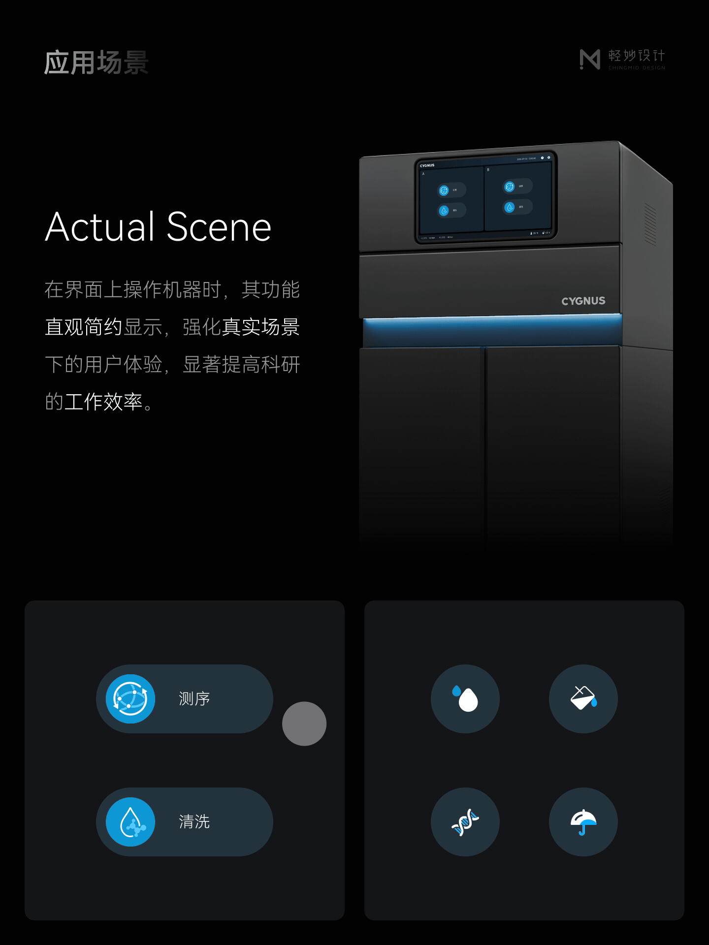 🧬 基因测序仪UI设计｜生物医疗设备触控系统（图ZNDA2MzczNjAw） - 软件界面 - 站酷设计师轻妙设计原创素材 - 站酷ZCOOL
