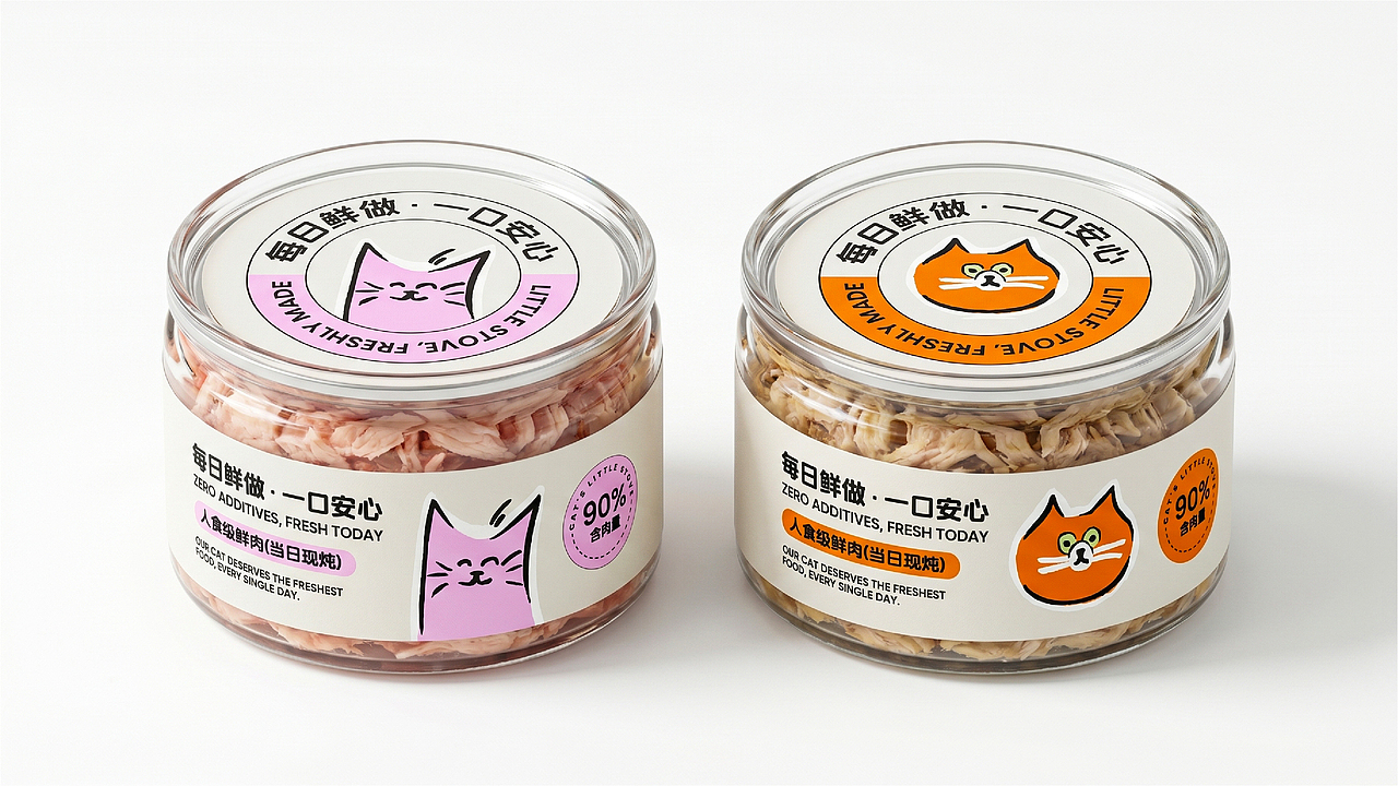 猫小灶 | 每日鲜做猫鲜食零食品牌全案设计（图ZNDA2Mzc0Mjg0） - 品牌 - 站酷设计师司徒钢圈原创素材 - 站酷ZCOOL