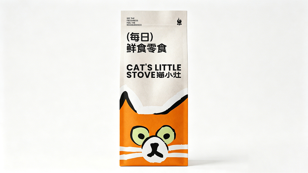 猫小灶 | 每日鲜做猫鲜食零食品牌全案设计（图ZNDA2Mzc0MjY0） - 品牌 - 站酷设计师司徒钢圈原创素材 - 站酷ZCOOL