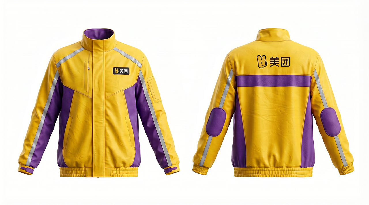 「紫电极速」——美团1对1急送服装设计(图ZNDA2Mzc3NzA4) - AI作品 - 站酷设计师像素农夫DESIGN原创素材 - 站酷ZCOOL
