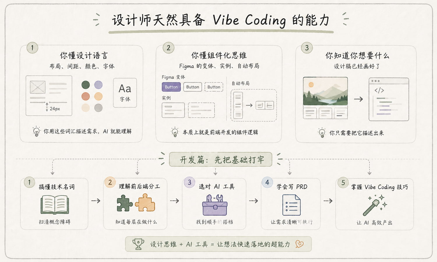 写给设计师的 Vibe Coding 零基础指南(一):基础、框架、工具(图ZMTU1ODUwODg=) - 教程 - 站酷设计师Rico的设计漫想原创素材 - 站酷ZCOOL
