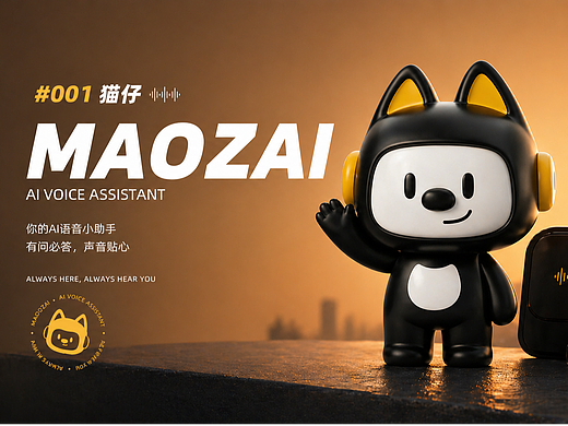 猫仔 — 猫箱APP | IP形象设计