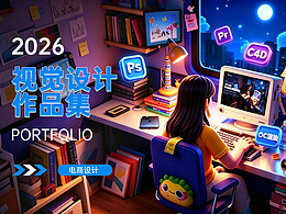 2026视觉设计作品集(求职中)