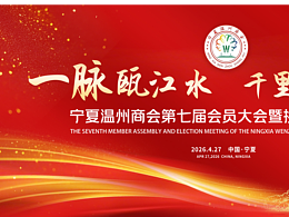 2026年宁夏温州商会第七届全员大会