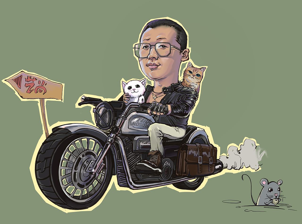 骑行生活（图ZNDA2MzkzOTAw） - 创作习作 - 站酷设计师小磊哈哈哈原创素材 - 站酷ZCOOL