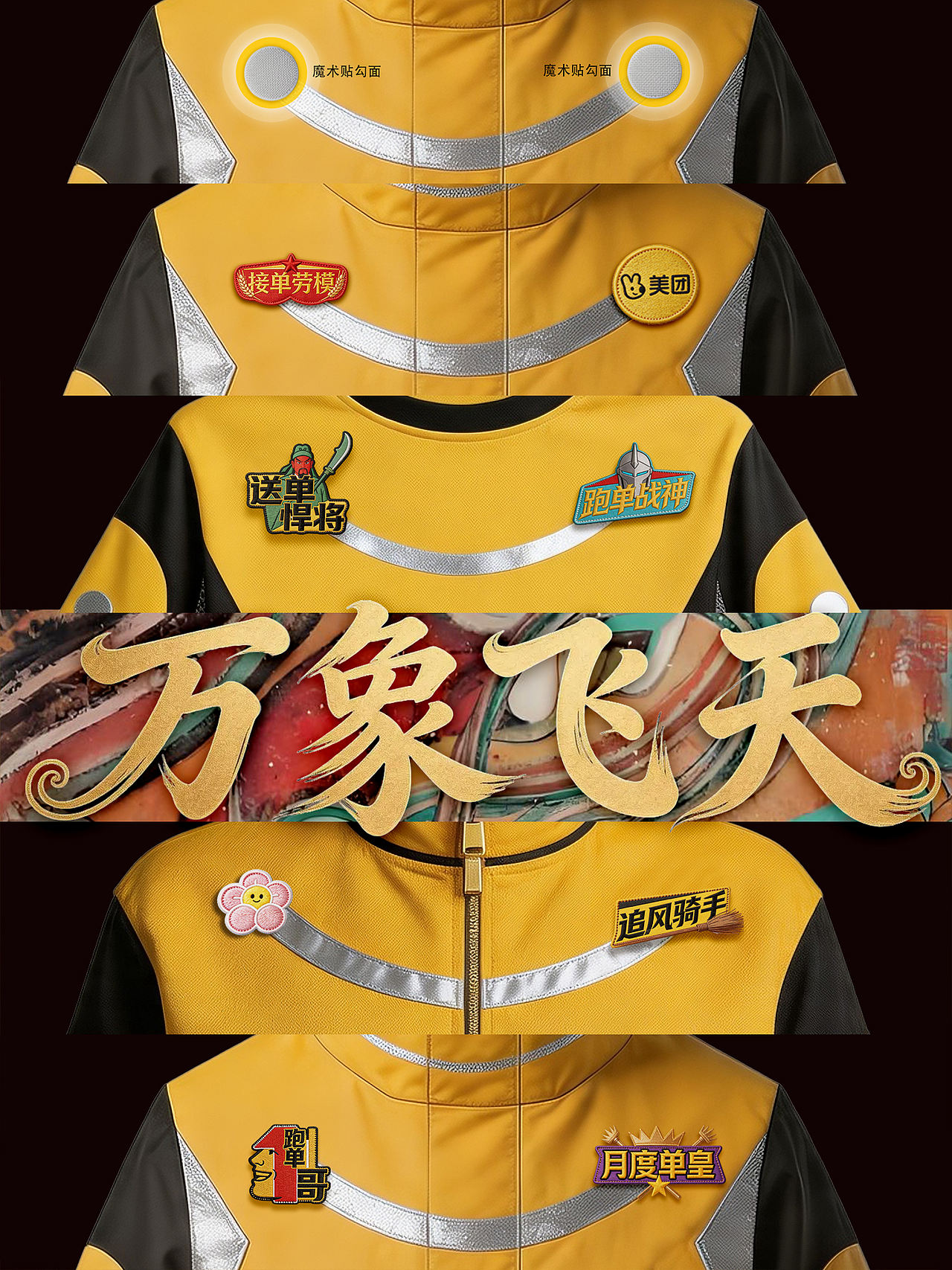 《飞天共舞》（图ZNDA2Mzk3OTAw） - 其他服装 - 站酷设计师崐之岱原创素材 - 站酷ZCOOL