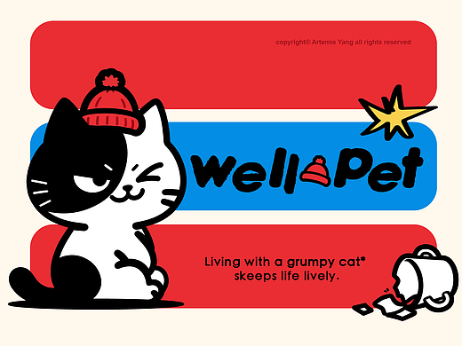 wellpet pet product design 猫咪用品品牌全案设计