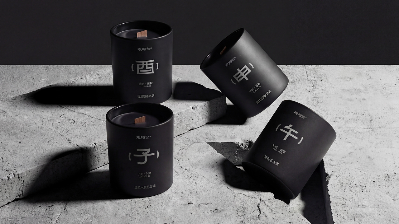 新中式香薰品牌设计，天干地支一时一香（图ZNDA2NDAyMTAw） - 品牌 - 站酷设计师高鹰品牌设计原创素材 - 站酷ZCOOL
